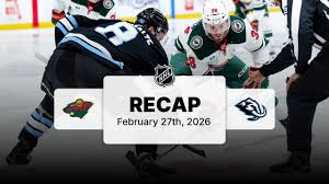 Crouse scores twice, Mammoth end Wild's winning streak at 6