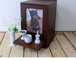 pet memorial altarの画像