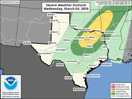 Severe weather in Texas this week. Here's where hail, storms could occur