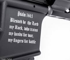 Florida gun makers design rifle with Bible verse to repel Muslim ... via Relatably.com