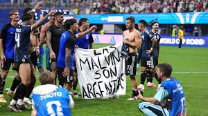 Argentina Pancarta Malvinas