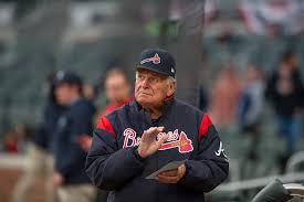 bobby cox legendary manager of the atlanta braves