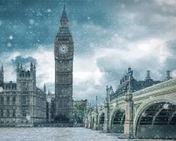 Image of London in winter