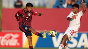 Costa Rica U-17 Rescues Draw Against UAE in World Cup Debut