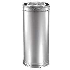 DuraVent, Stove Pipe, 12"x6" Triple Wall Stainless Steel ...