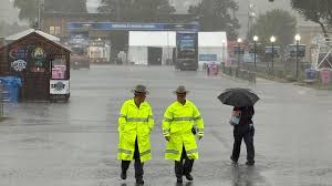 State Fairgrounds closed as flooding prompts exit-only gates and entry ban