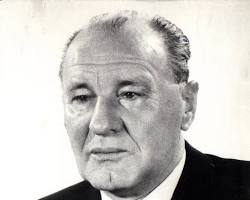 Image of Hungarian Prime Minister János Kádár in 1970s