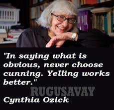 Quotes by Cynthia Ozick @ Like Success via Relatably.com