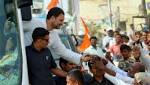 Karnataka, Rahul Gandhi visits villages