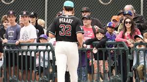 Diamondbacks vs Tigers. Corbin Carroll flashes post-surgery power