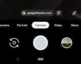 Image of Camera from Google QR mode icon