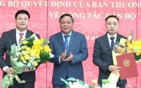 Appointment of Two Deputy Heads at Hanoi Party Office