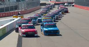 Here we go at Naval Base Coronado! Honeycutt leads Truck field to green