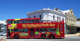 Tour bus to explore Perth Australian tour bus to explore Perth