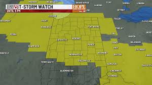 Severe storms, damaging winds likely in Central & Northern Indiana Tuesday | Aug. 11, 2026