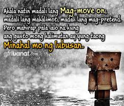 Tagalog Moving On Quotes and Messages | Girl Banat via Relatably.com