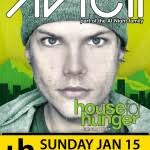 House for Hunger tour ft. AVICII - Sunday, January 15, 2012 at Phoenix - House-for-Hunger-flyer-150x150
