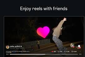 Instagram Reels app launching on Apple TV