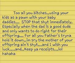 Welcome to Mimi Ubini&#39;s Blog: Baby mamas are crazy, jealous ... via Relatably.com