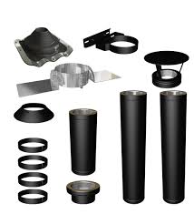 Single Storey Garden Shed Outhouse Flue Kit 5 Inch MB | Flue ...