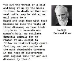 George Bernard Shaw | Vegan Aura via Relatably.com