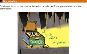 Resultado de imagen de PRONOMBRES LUISA MARIA ARIAS