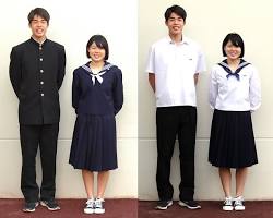 広島県立広島皆実高等学校 制服の画像