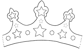 Gabarit d'une couronne des rois