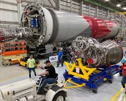 Image of Blue Origin BE4 engine