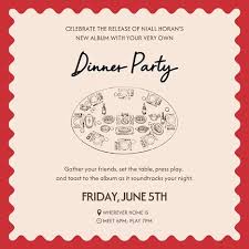 Cozy Listening Parties: Partiful x Niall Horan’s Dinner Party is an Invitation to Get…