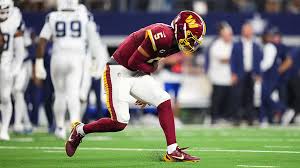 Commanders QB Jayden Daniels suffers left elbow injury vs. Cowboys — NFL.com