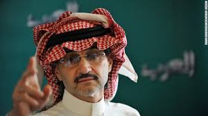 Saudi prince Alwaleed bin Talal speaks during a press conference, on September 13, 2011, in Riyadh. STORY HIGHLIGHTS. Alwaleed bin Talal says move would ... - 130415210704-saudi-arabia-prince-alwaleed-bin-talal-story-top