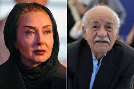 حرکت دست پرمعنای کتایون ریاحی در برخورد با سعید پورصمیمی(فیلم)