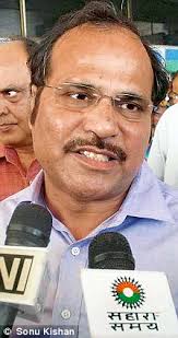 Union Minister of State for Railways Adhir Ranjan Choudhary - article-2399291-1B660F75000005DC-192_224x423