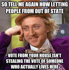 Pete&#39;s old neighbors, David Tarbay and Linda Ziman, sold their house in 1997 to Kevin and Donna Collins. - So-tell-me-again-vote-stealing