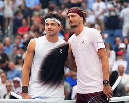 Alexander Zverev competing in the 2026 US Open men’s final