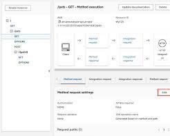 Image of creating an API in the AWS API Gateway console