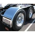 Fleetline Quarter Fenders, Single Axle Fenders, Half Tandem