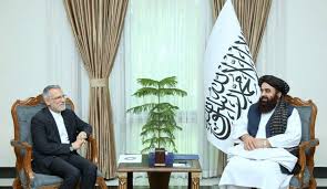 دستیار عراقچی با وزیر خارجه افغانستان دیدار کرد