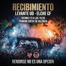 El Levante UD convoca a su afición para recibir al equipo contra el Elche