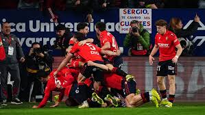 Así te hemos contado la victoria de Osasuna ante el Real Madrid en El Sadar