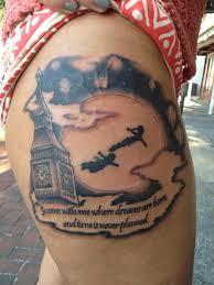 Resultado de imagen de peter pan tattoo