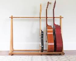 DIY guitar stand
