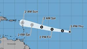 Tropical Storm Dolly tracked by the NOAA Hurricane Center in the Atlantic
