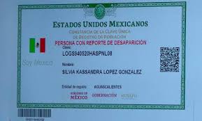 Clave única De Registro De Población