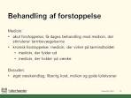 Forstoppelse behandling