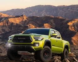 Toyota Tacoma TRD Pro front view