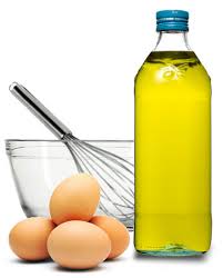 Resultado de imagen de huevos y harina aceite