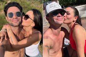 'DWTS' Pro Sasha Farber Hard-Launches Janel Parrish Romance with a Kiss After Weeks of Speculation