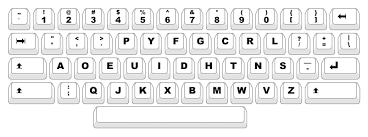 Hasil gambar untuk keyboard dvorak